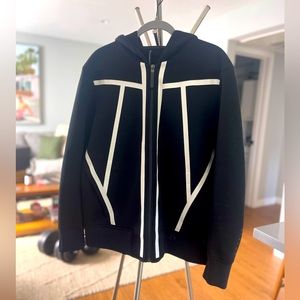 Men’s Neil Barret Zip up athletic hoodie Size L
